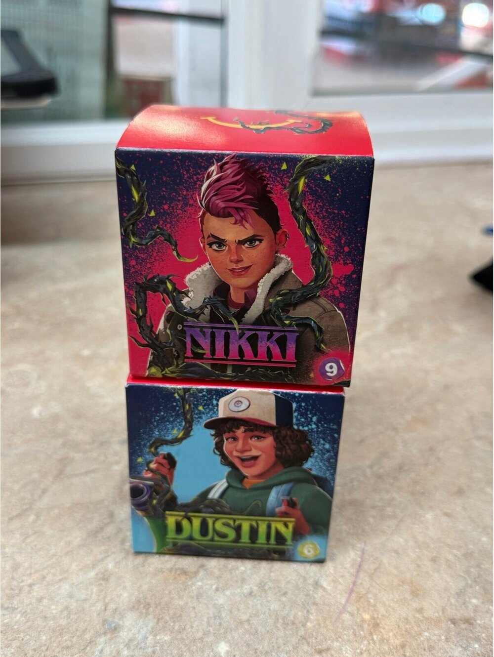 McDonald’s Happy Meal Toys Stranger Things Dustin Nikki #9 #6